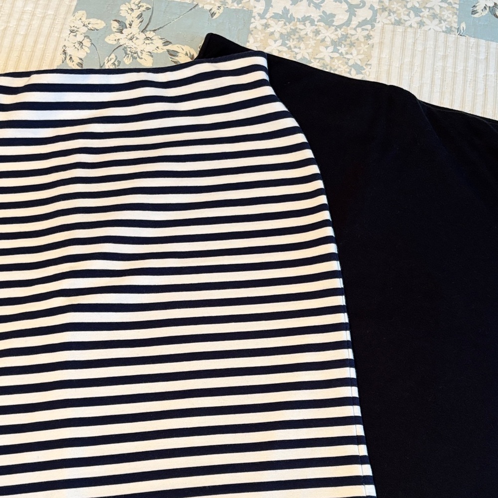 OLD NAVY SKIRTS-Set of 2 Pull On Elastic Wait Skirts Size Large